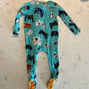 Posh Peanut Gamer Zippered Footie 0-3 months